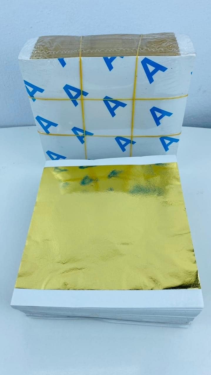 Lá vàng Nhật 9x9cm chính hãng