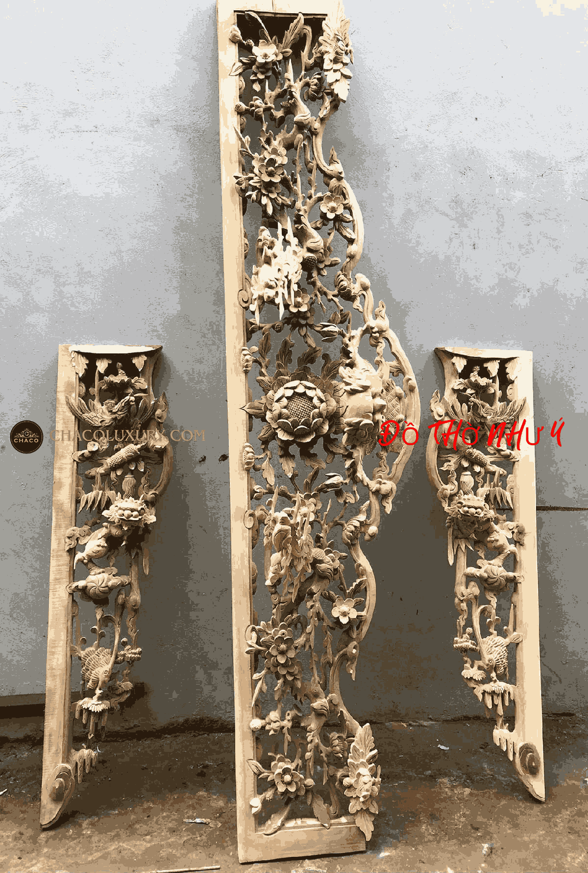 2 Mẫu Cửa võng đẹp, mẫu cửa võng thờ