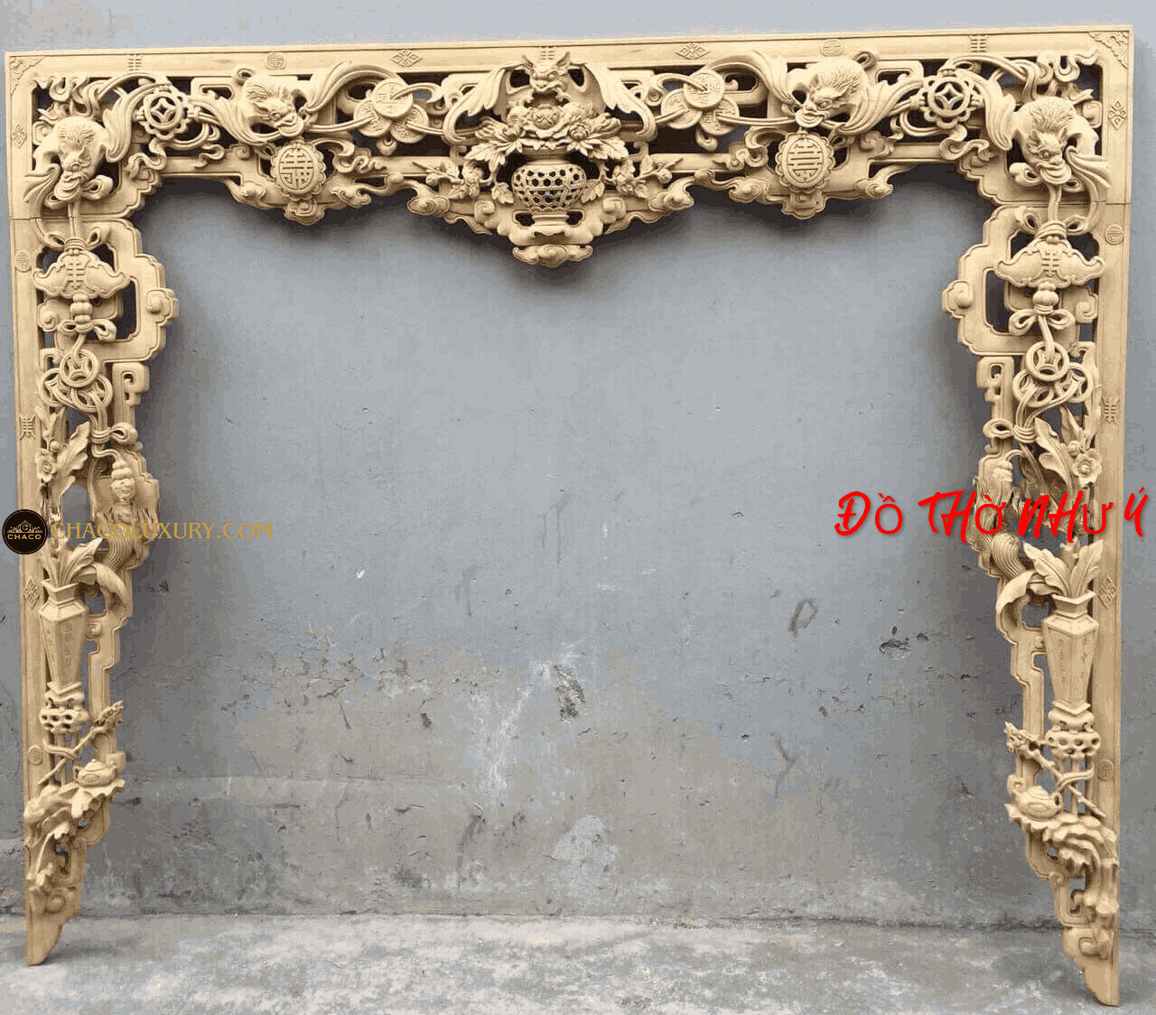 2 Mẫu Cửa võng đẹp, mẫu cửa võng thờ