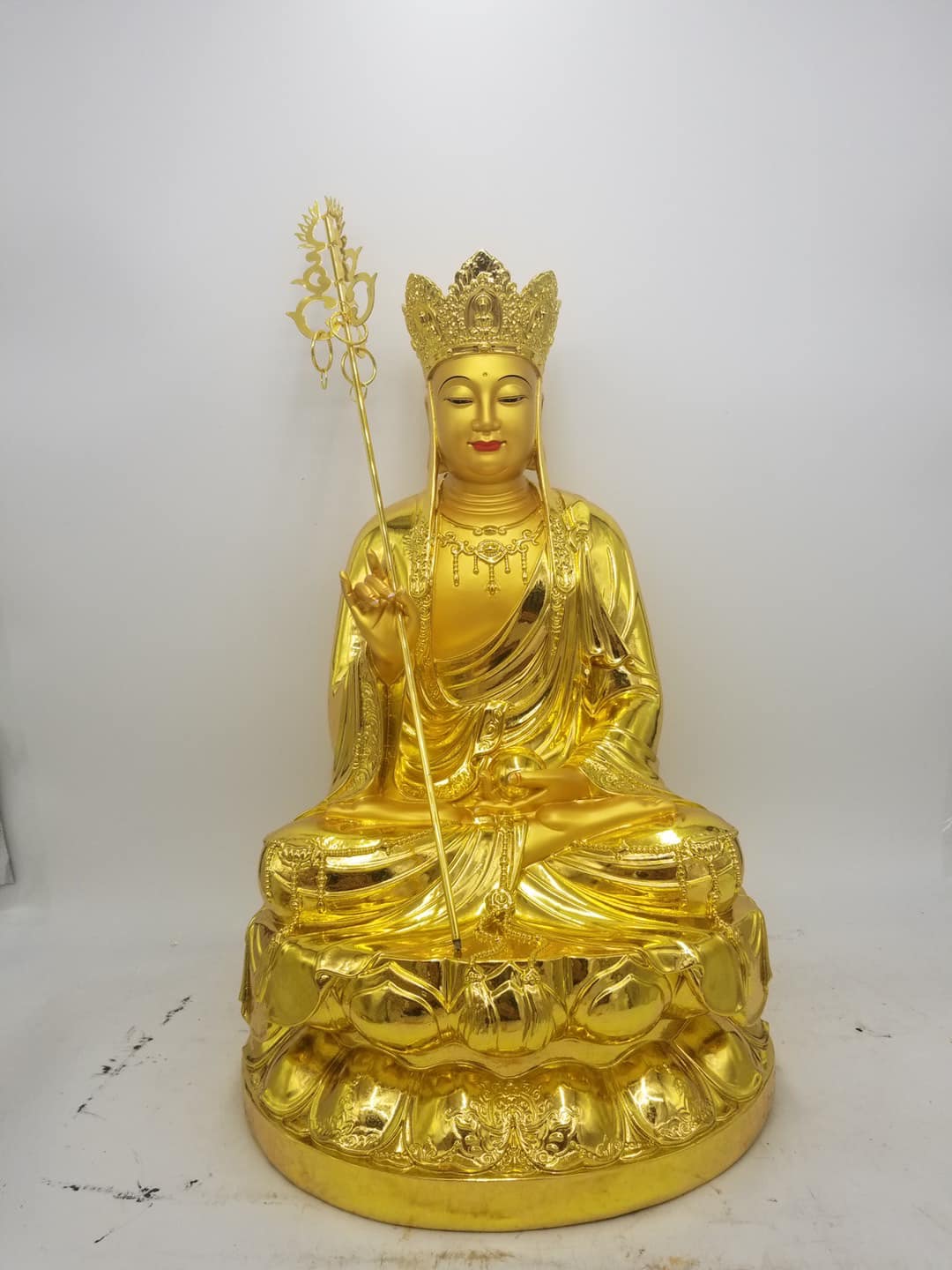 Vàng cuộn dùng trong dát vàng tượng phật, dừa, mỹ nghệ