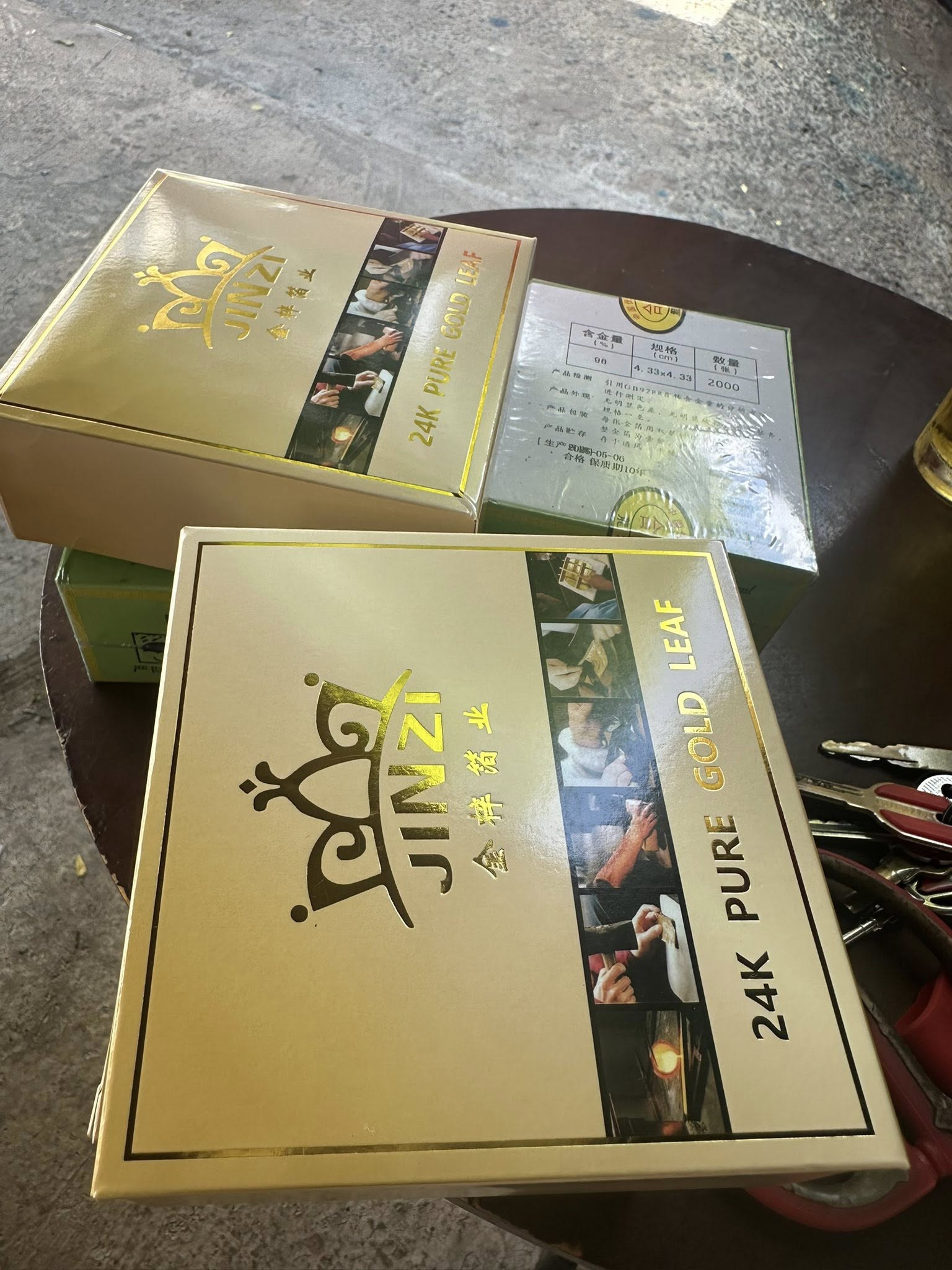 Vàng quỳ 24k Jinzi ( 9.33cm)