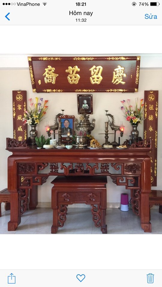 Mẫu Hoành phi Câu đối gỗ Mít đẹp CT002