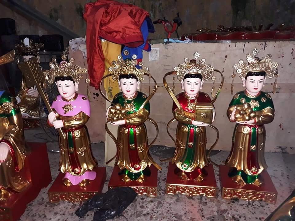 Tượng Cô Quỳnh – Cô Quế đẹp