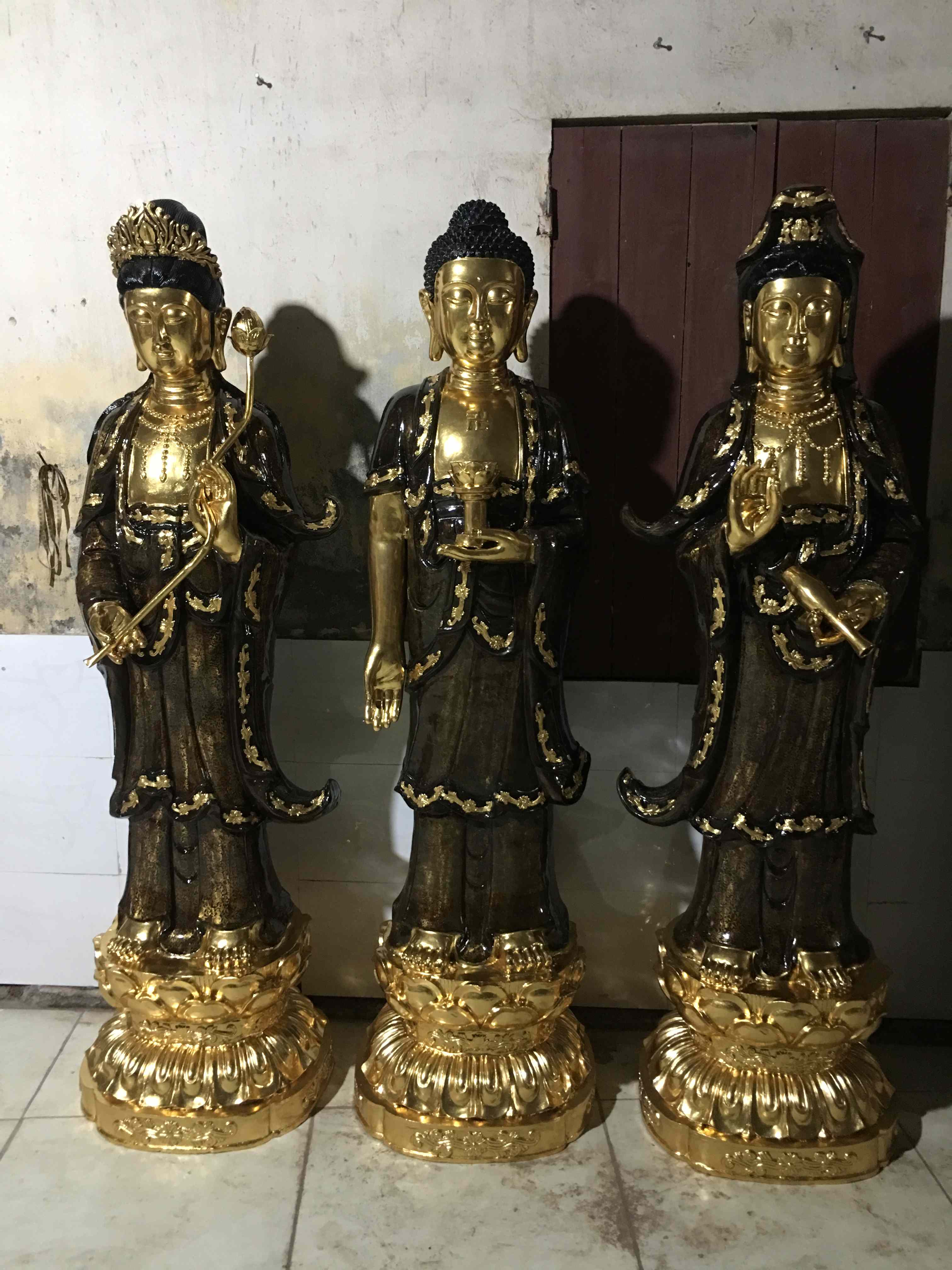 Tượng Phật Dát Vàng 24k TP005