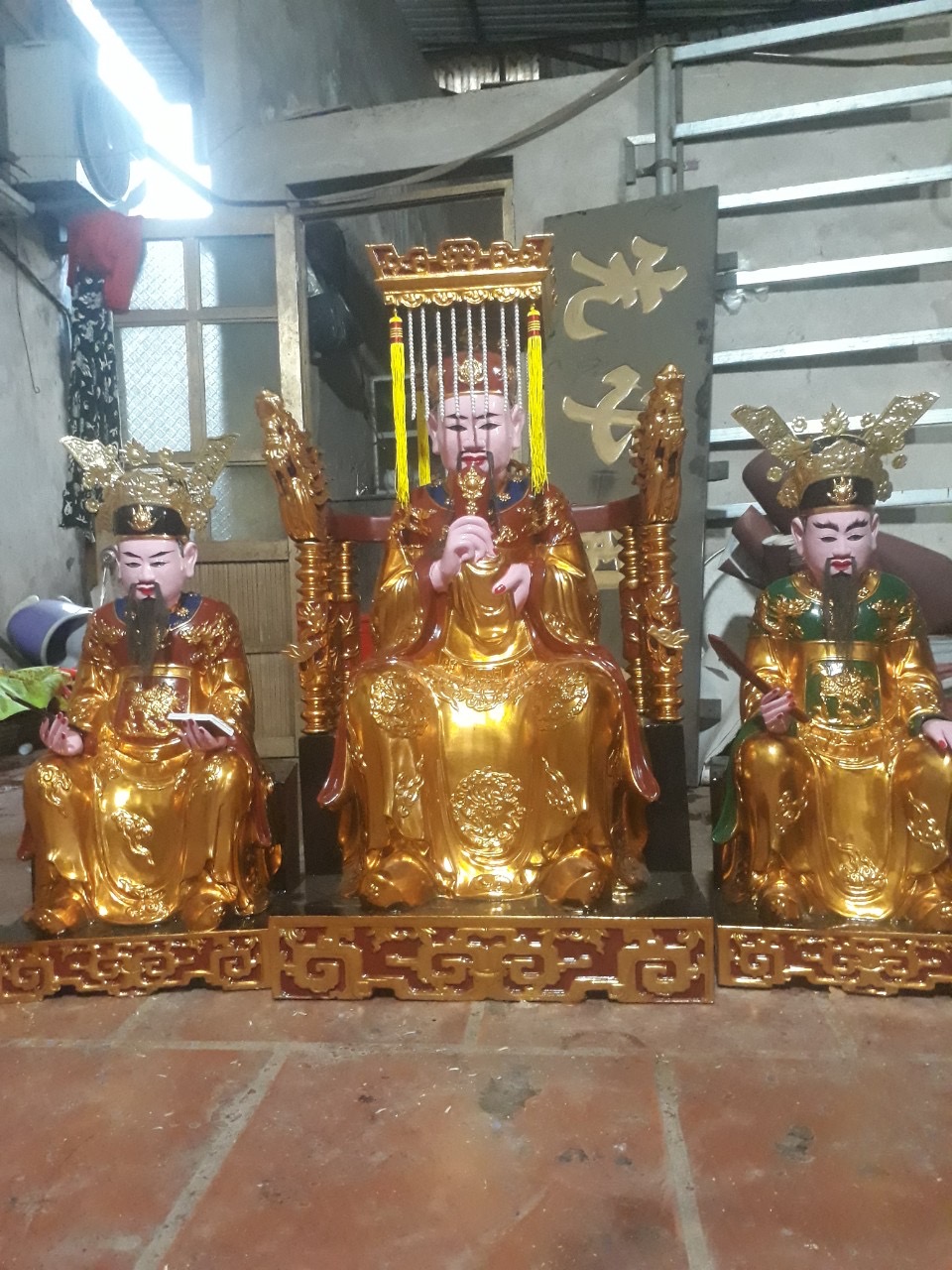 Tượng Vua Cha Ngọc Hoàng, Tượng Nam Tào – Bắc Đẩu