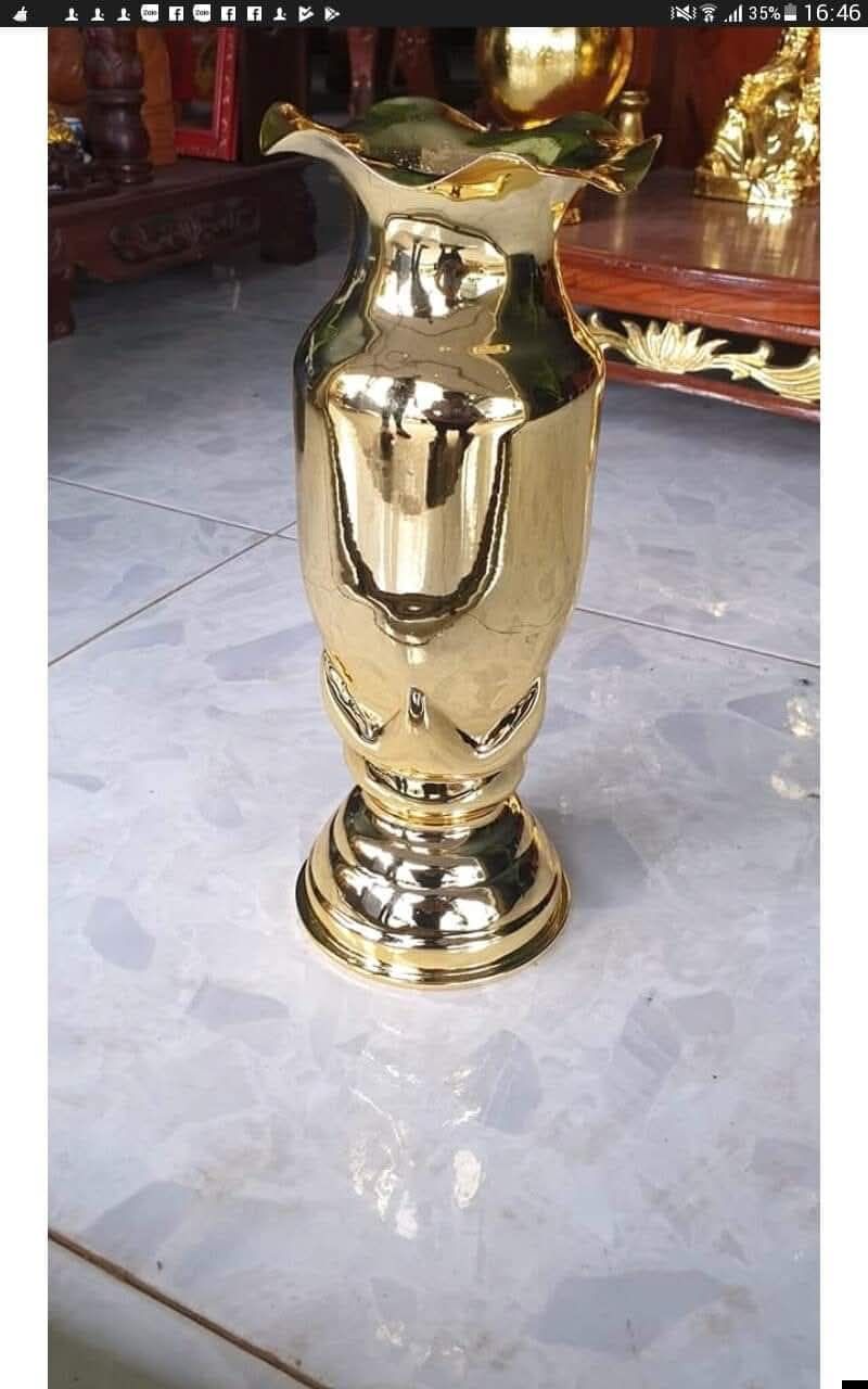 Phủ bảo vệ lá vàng Thủy Tinh gốc nước cao cấp phủ bóng dành cho dát vàng bảo vệ vàng chống xước chống xỉn màu an toàn
