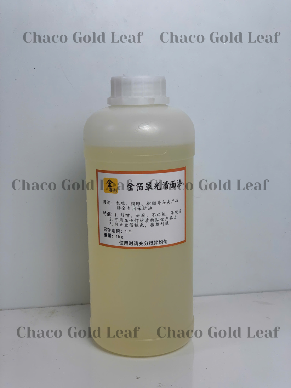 Phủ bảo vệ lá vàng Thủy Tinh gốc nước cao cấp phủ bóng dành cho dát vàng bảo vệ vàng chống xước chống xỉn màu an toàn