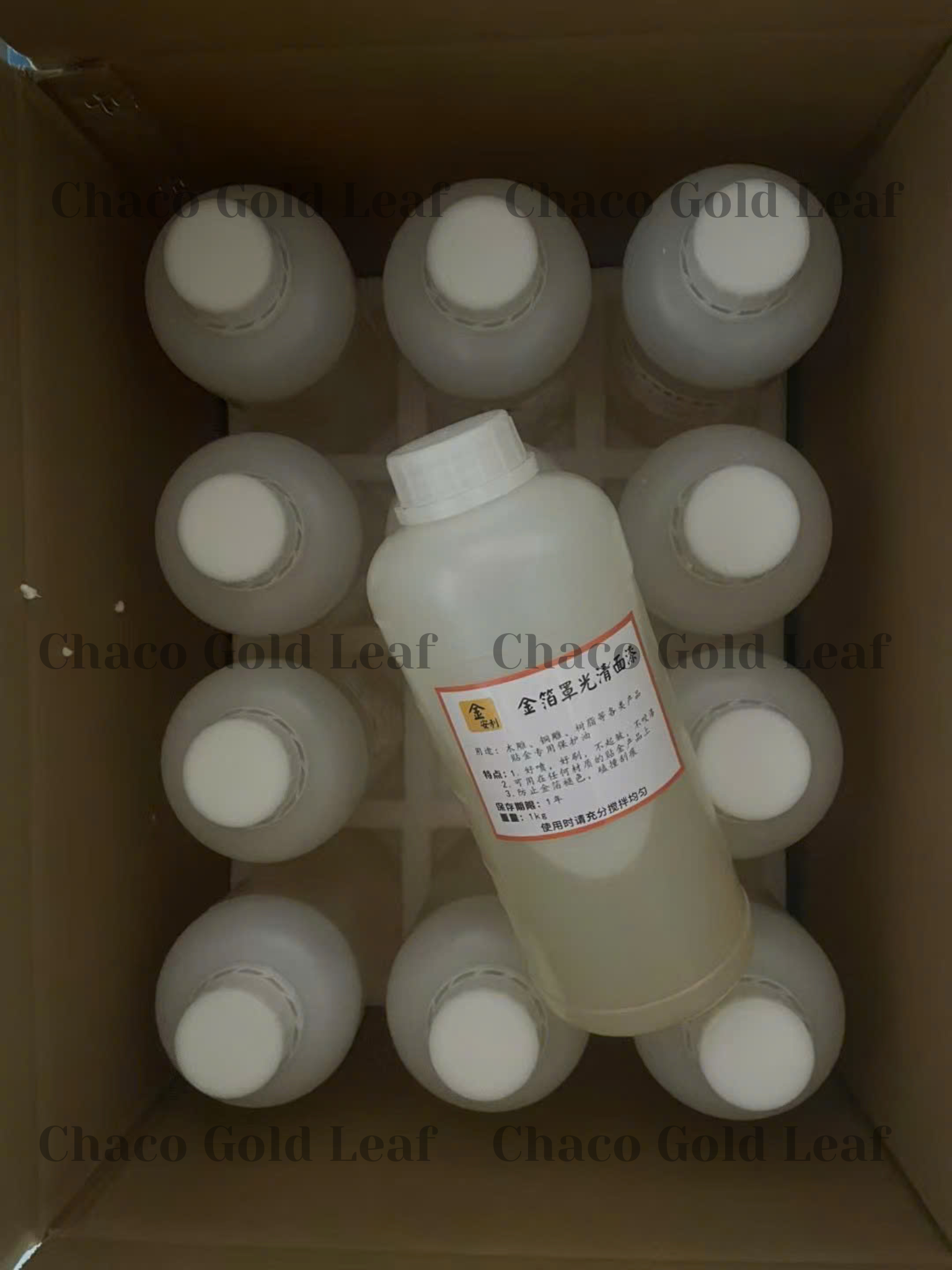Phủ bảo vệ lá vàng Thủy Tinh gốc nước cao cấp phủ bóng dành cho dát vàng bảo vệ vàng chống xước chống xỉn màu an toàn