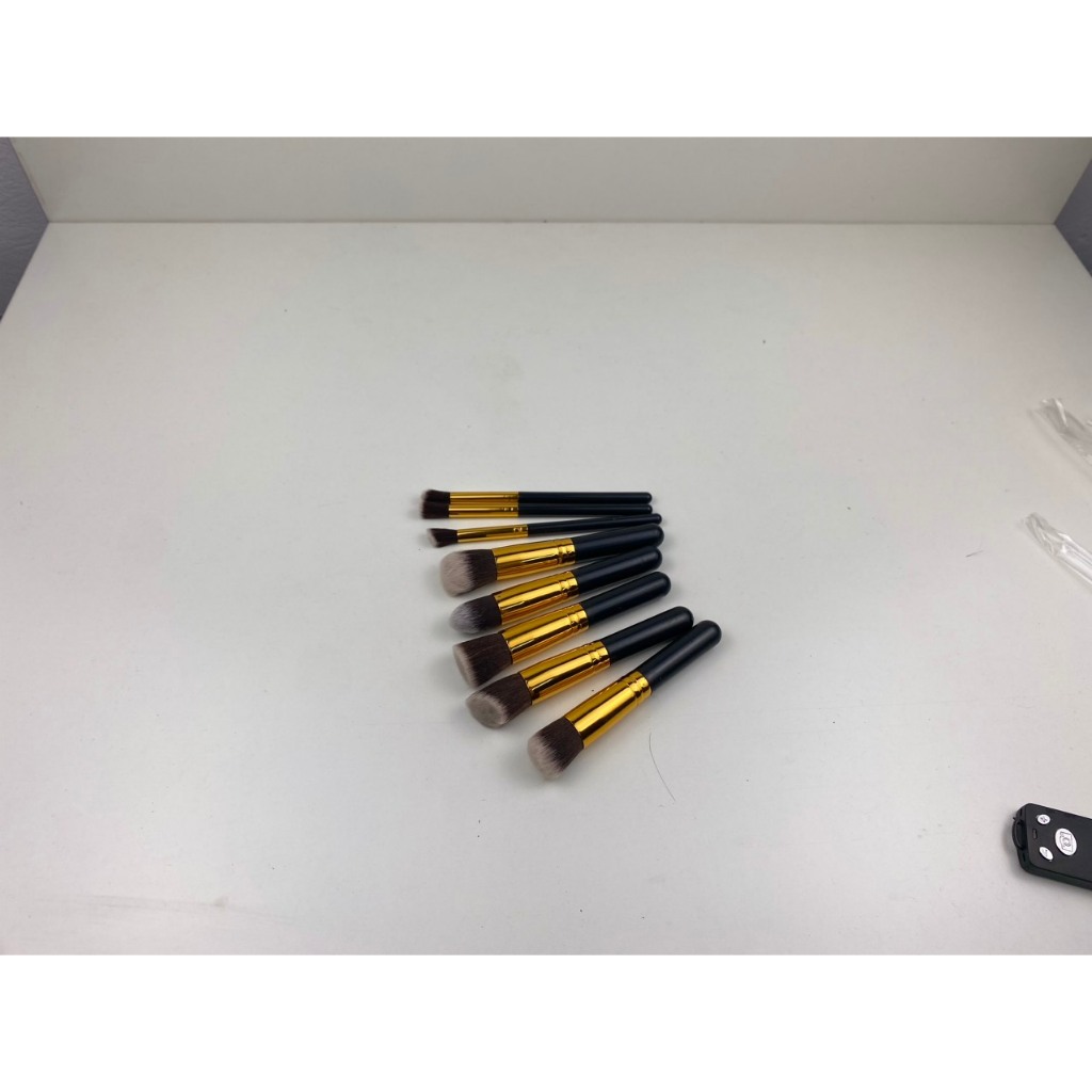 [HOT] Combo bộ 10 cọ trang điểm mạ vàng sang trọng