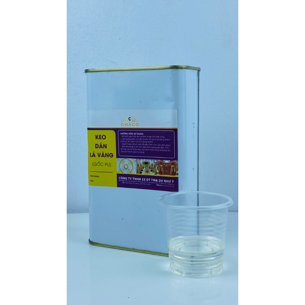 Keo dát vàng Gốc Pu Chữ Nhật Chaco