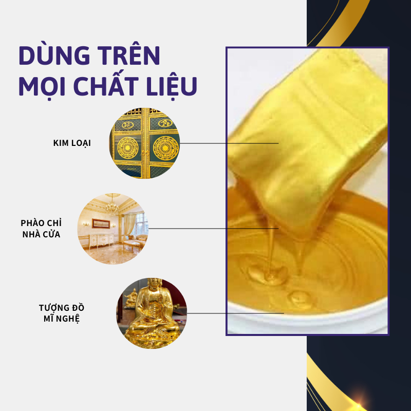[HỘP 1KG] NHŨ VÀNG 24K GỐC PU - CHACO