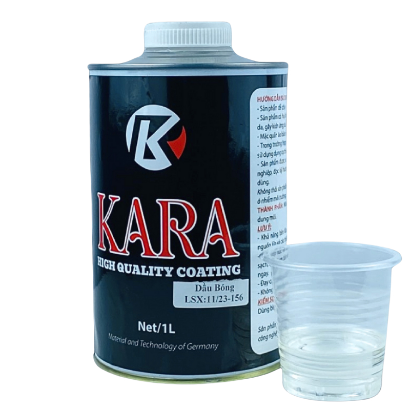 Phủ bóng bảo vệ lá vàng Chaco Gold gốc PU gốc nước, phủ bảo vệ khi dát vàng giữ màu chống xỉn màu nhanh khô an toàn