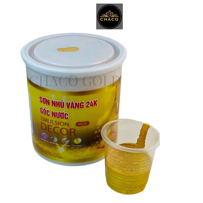 Nhũ Vàng Cao Cấp Chaco (dạng thành phẩm 1kg)