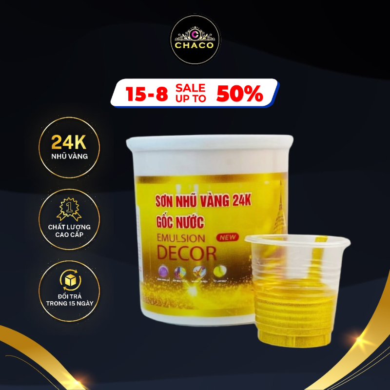 [HỘP 1KG] NHŨ VÀNG 24K GỐC PU - CHACO