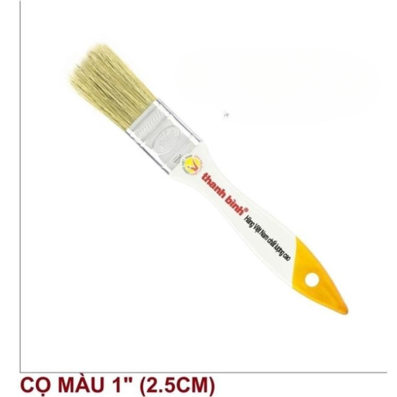 Cọ sơn Thanh Bình cán gỗ, chổi sơn đồ nội thất hàng Việt Nam chất lượng cao Chaco Gold giá nhà máy