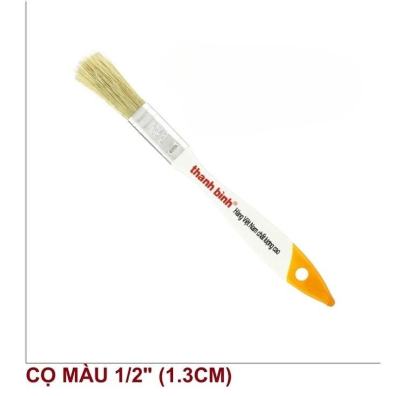 Cọ sơn Thanh Bình cán gỗ, chổi sơn đồ nội thất hàng Việt Nam chất lượng cao Chaco Gold giá nhà máy