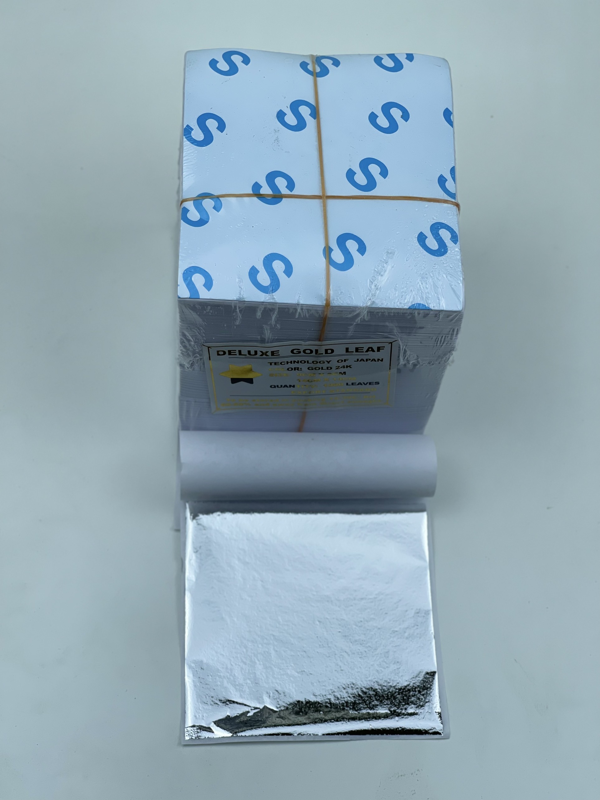 Set 1000 lá bạc Đài Loan chuyên trang trí Phào chỉ, nộii thất, đồ thờ, tranh vẽ