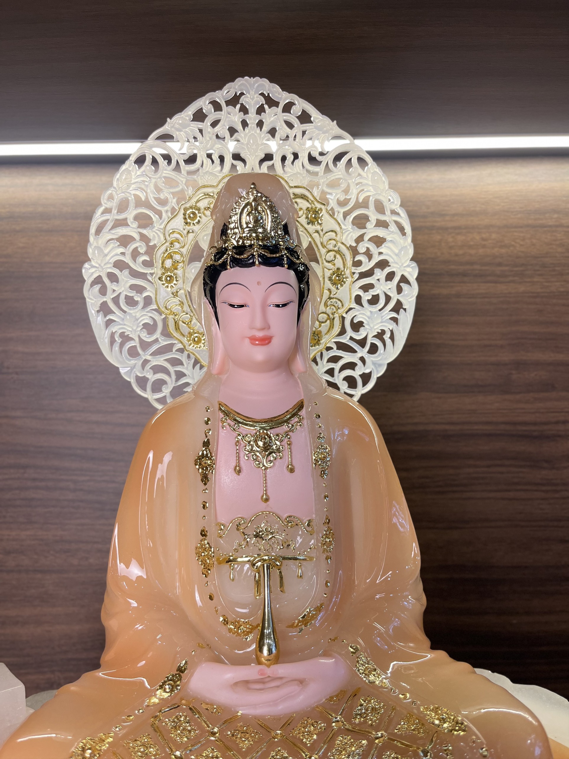 NHIỀU MẪU - TƯỢNG QUÁN ÂM BỒ TÁT TỰ TẠI - CHẤT LIỆU BỘT ĐÁ - NHIỀU MẪU KHÁC NHAU - CAO 30CM/40CM