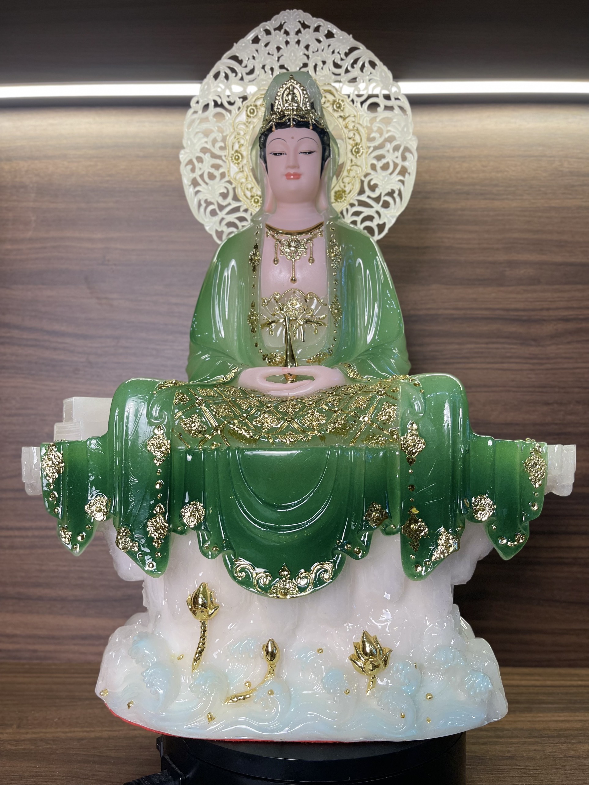 NHIỀU MẪU - TƯỢNG QUÁN ÂM BỒ TÁT TỰ TẠI - CHẤT LIỆU BỘT ĐÁ - NHIỀU MẪU KHÁC NHAU - CAO 30CM/40CM