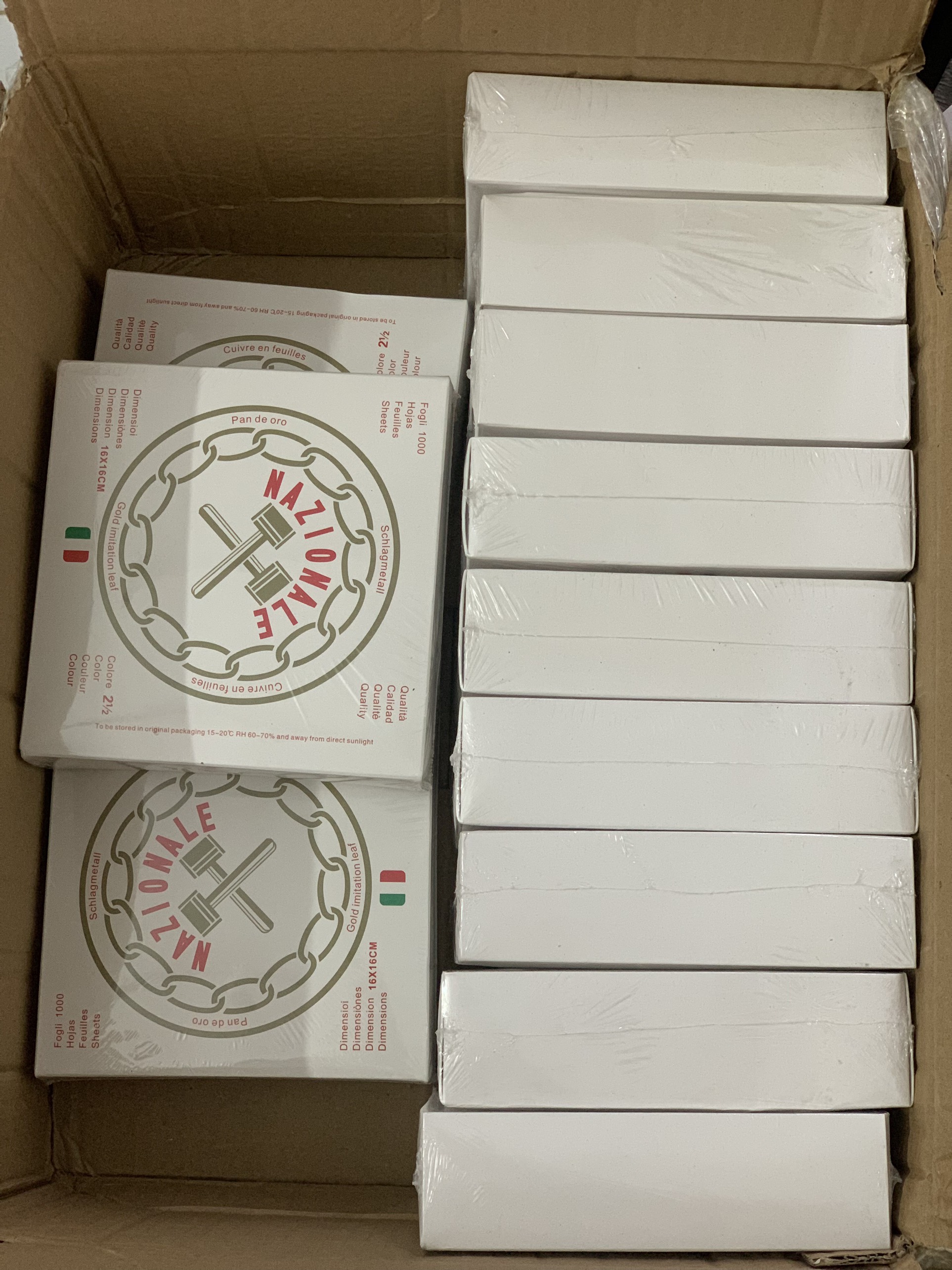 Vàng Ý  KT 16cmx16cm 1000 Lá