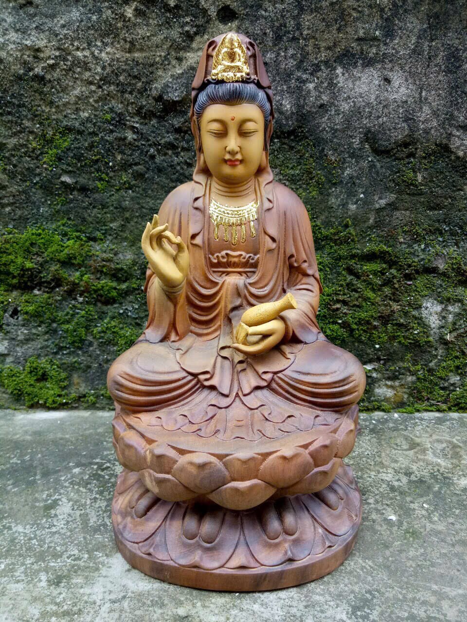 Tượng Phật Dát Vàng 24k TP005