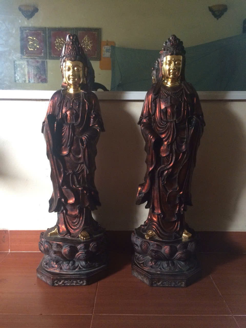 Tượng Phật Dát Vàng 24k TP005