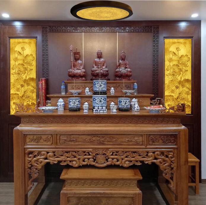 Phòng thờ căn hộ chung cư nhỏ PTCC005