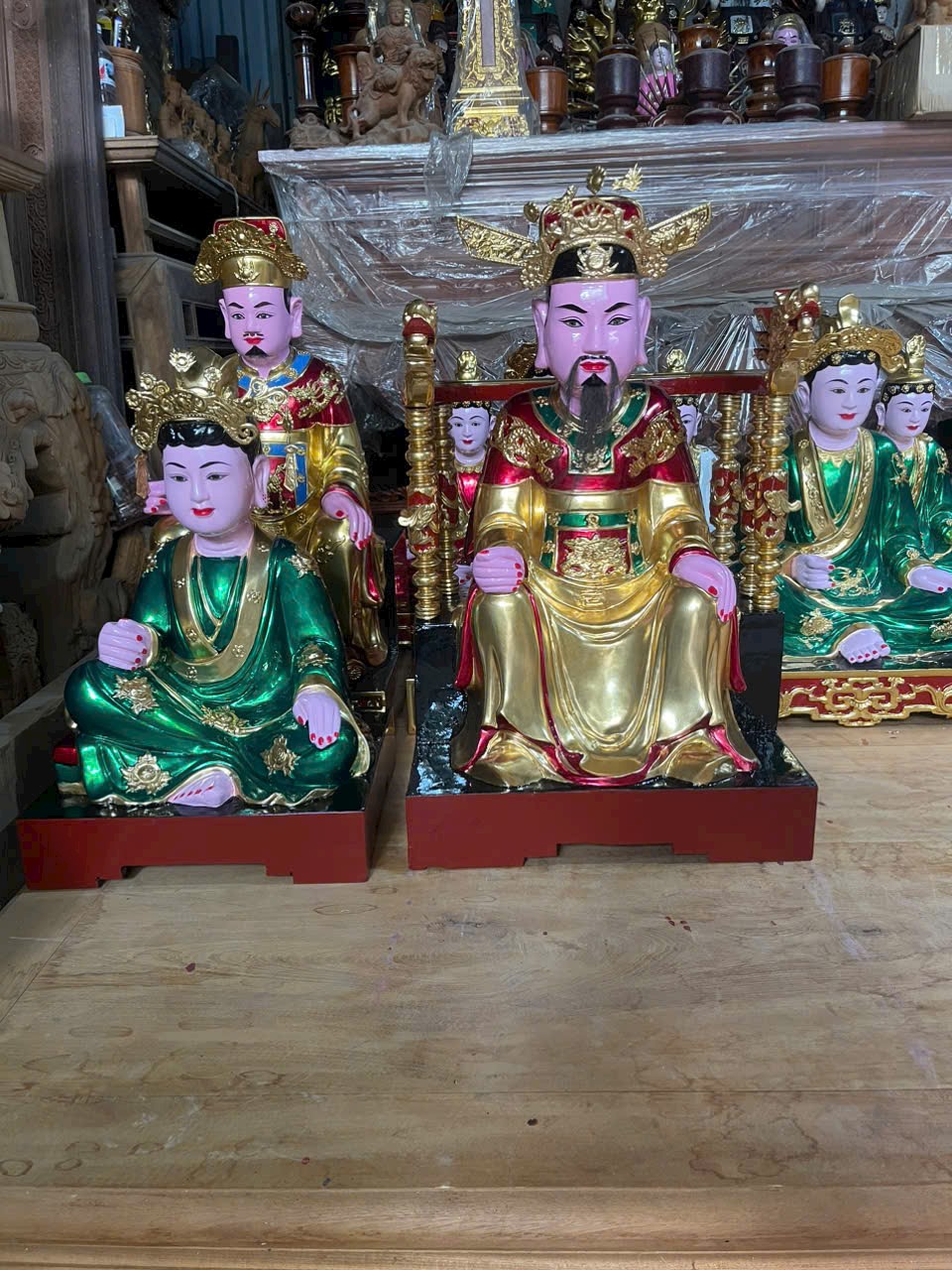 Tượng Ngũ Vị Tôn Ông, Ngũ Vị Tôn Quan