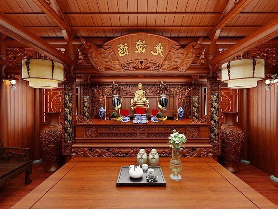 Phòng thờ tổ truyền thống PTTT007