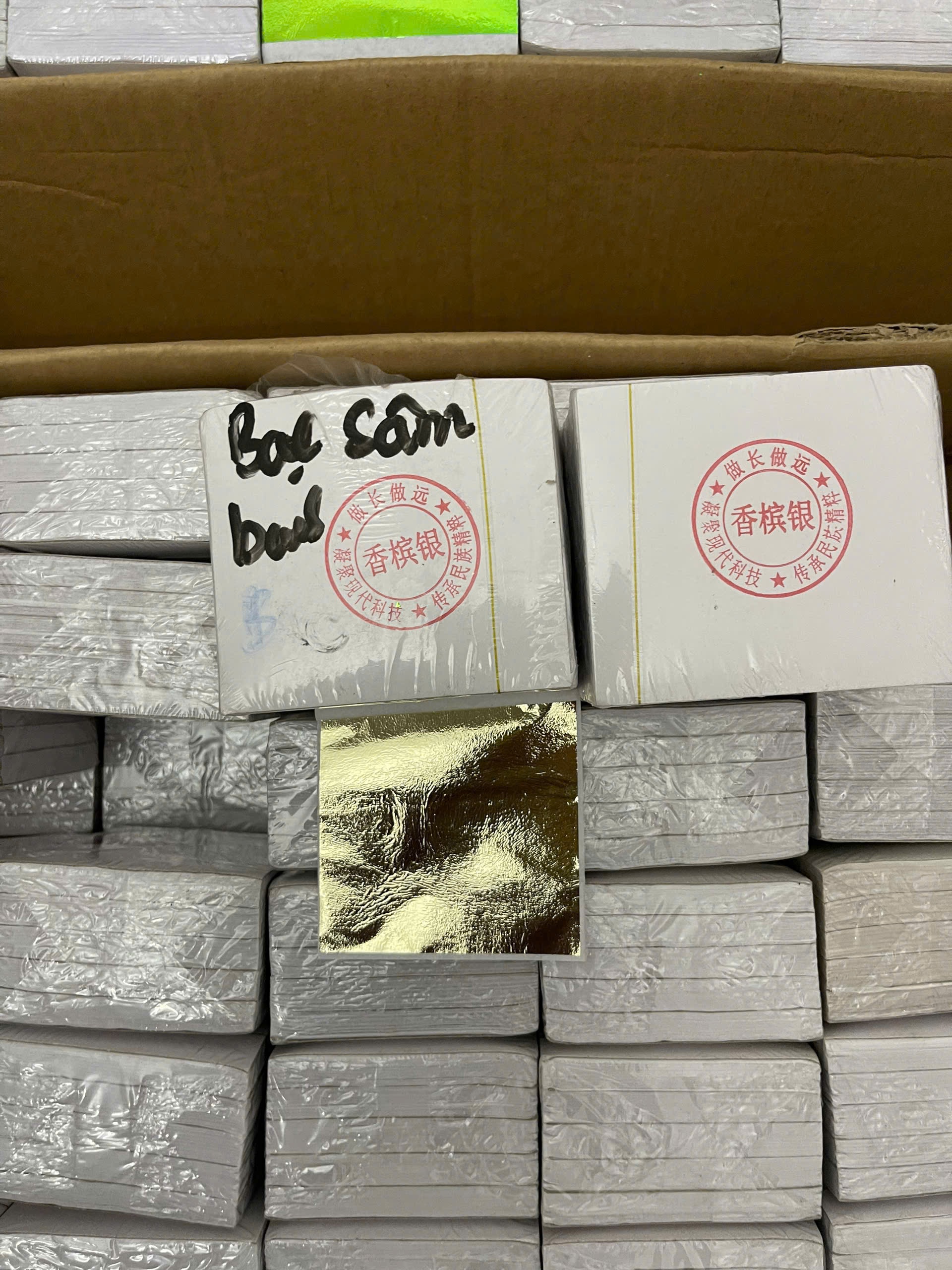 [CHACO] 1000 miếng vàng đa sắc trang trí nghệ thuật