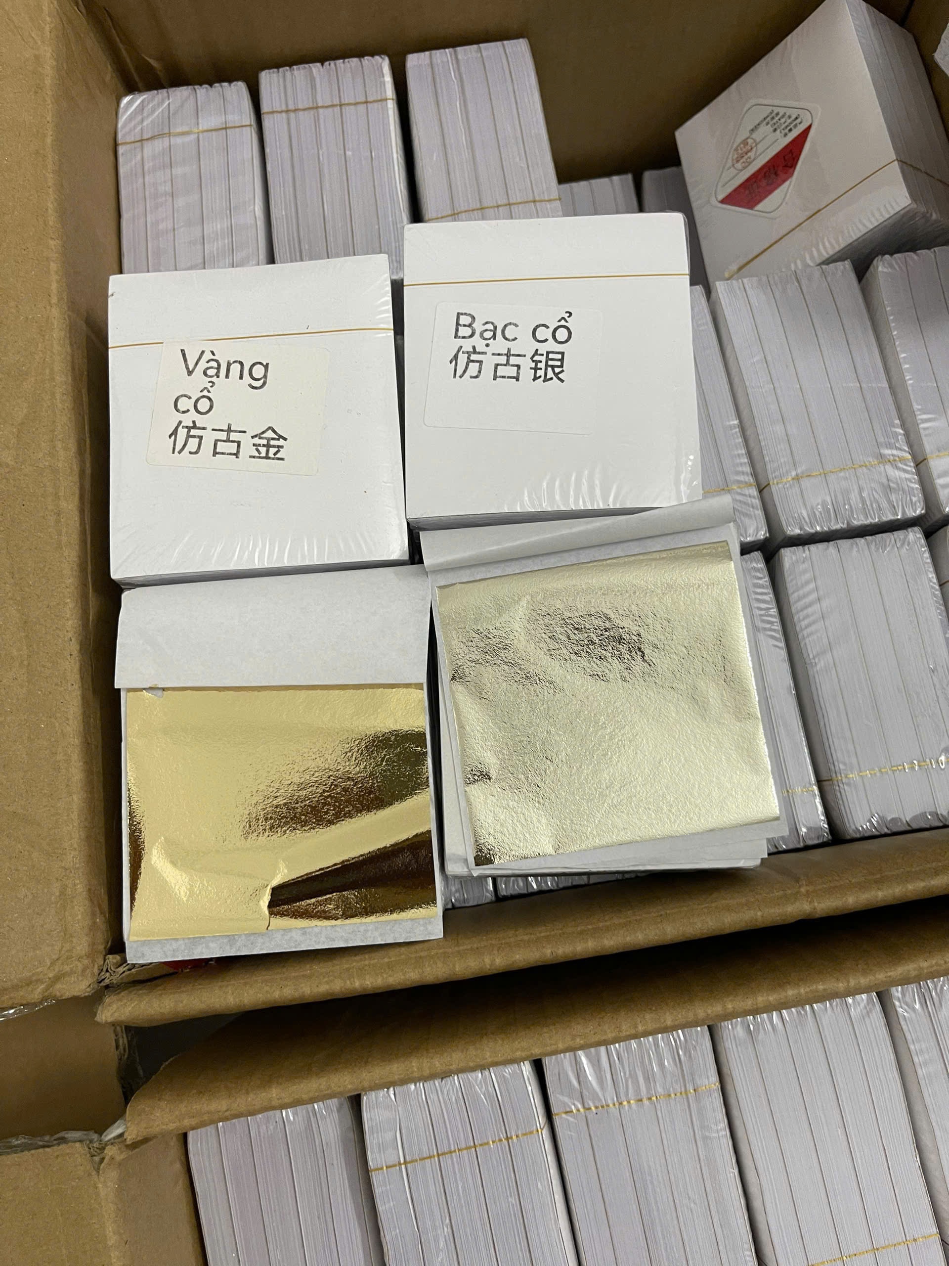 [CHACO] 1000 miếng vàng đa sắc trang trí nghệ thuật