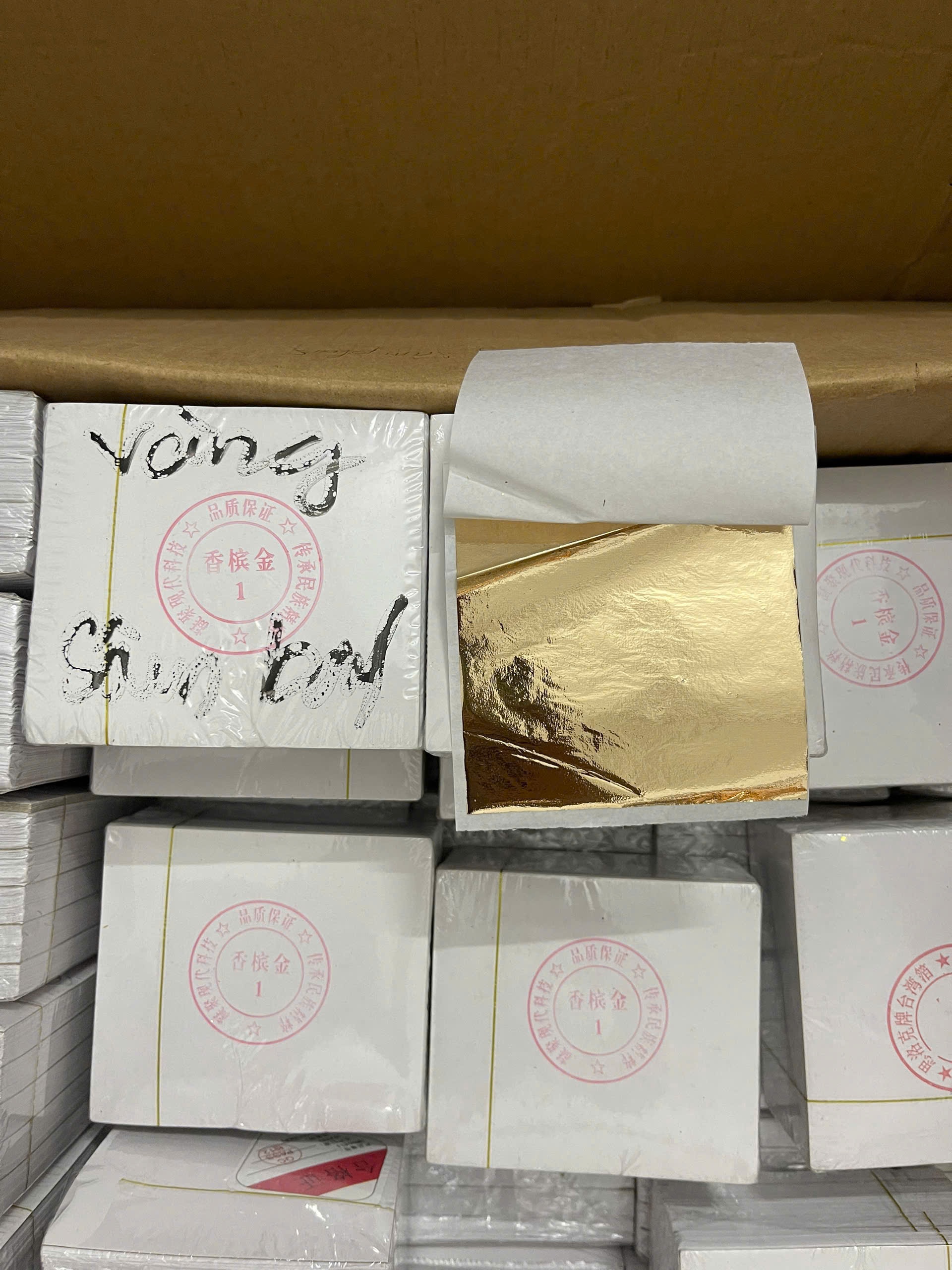 [CHACO] 1000 miếng vàng đa sắc trang trí nghệ thuật