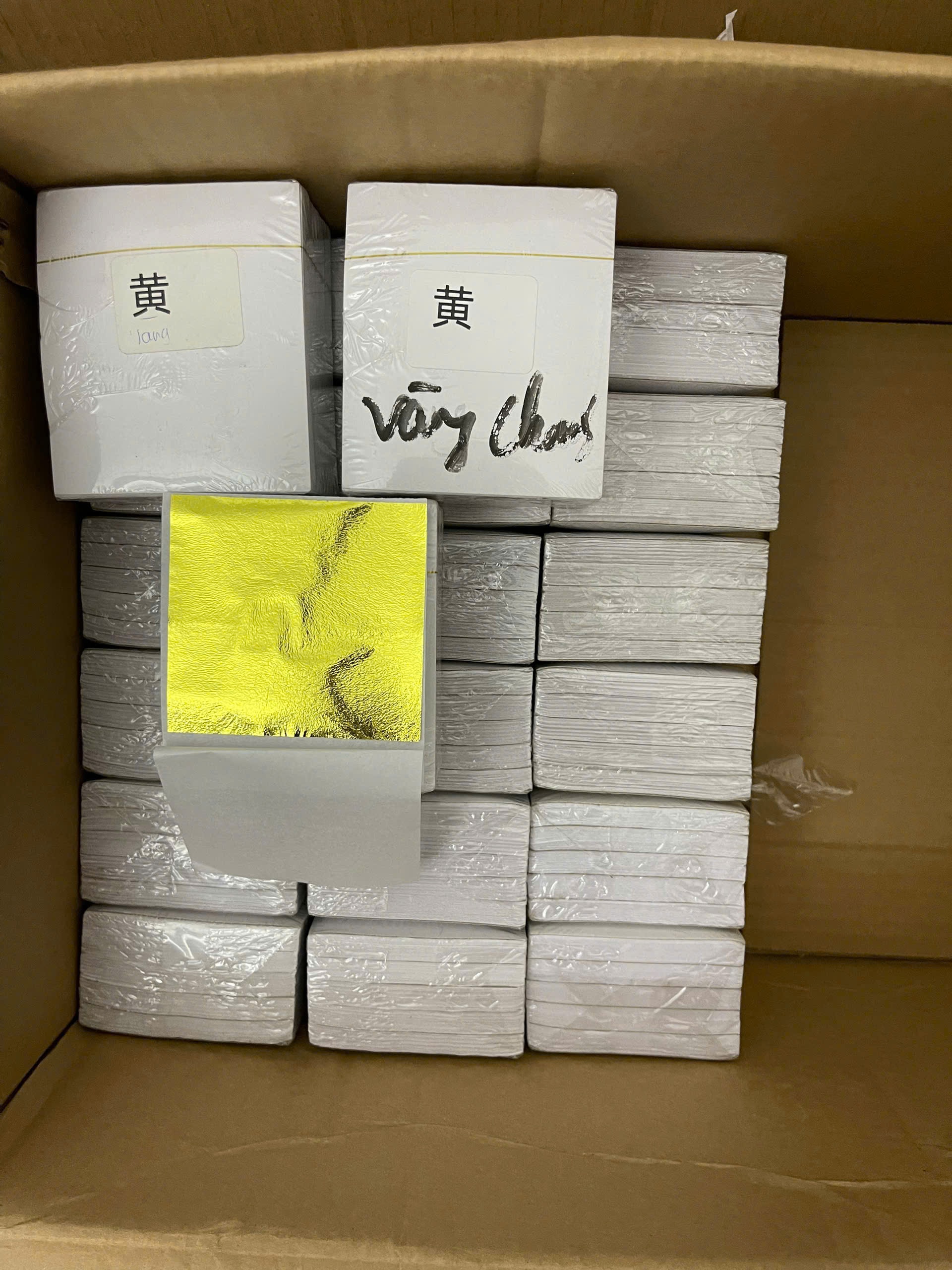 [CHACO] 1000 miếng vàng đa sắc trang trí nghệ thuật