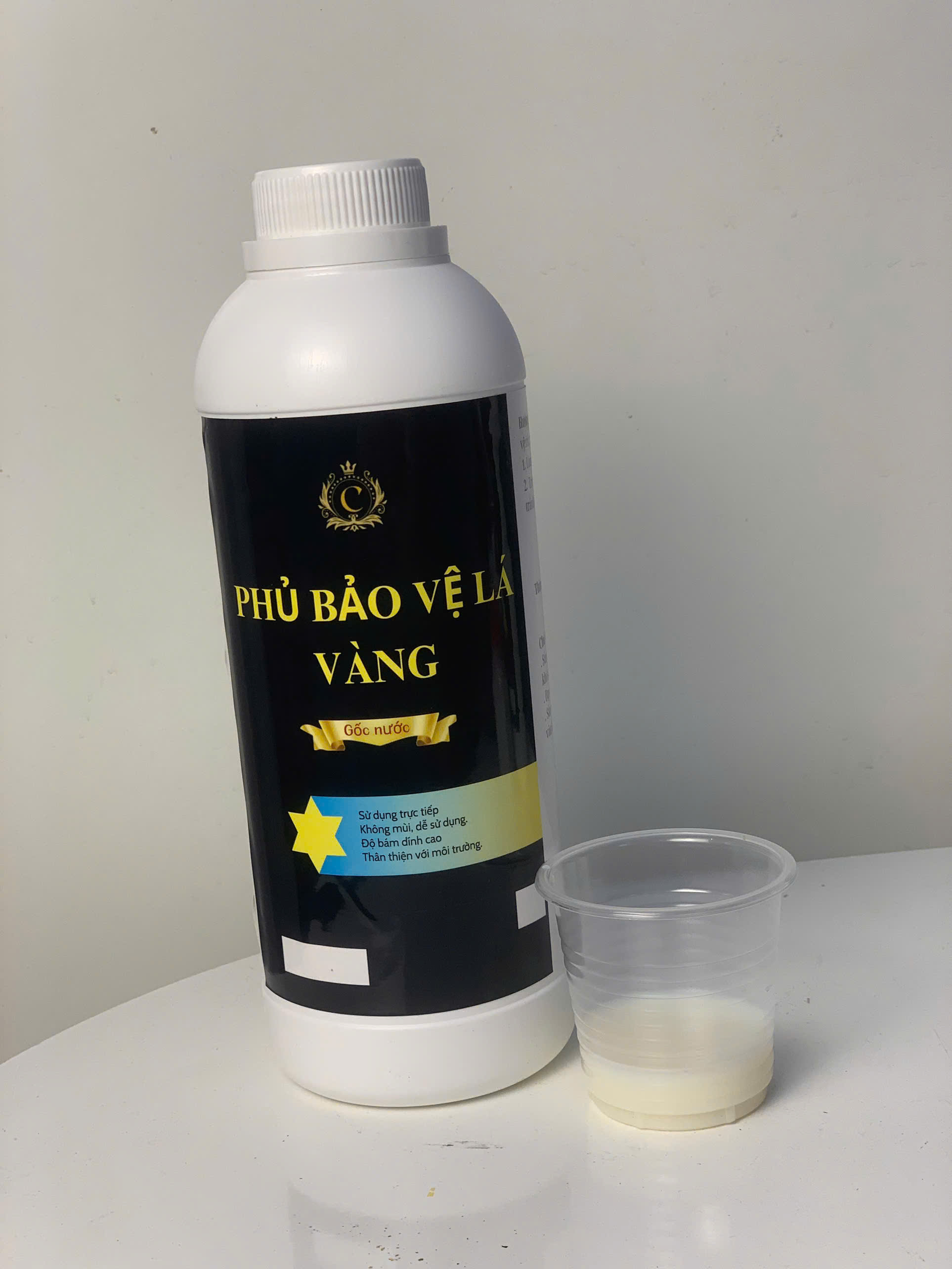 Phủ bảo vệ lá vàng Chaco Gold gốc nước phủ bóng dành cho dát vàng bảo vệ vàng chống xước chống xỉn màu an toàn BV01