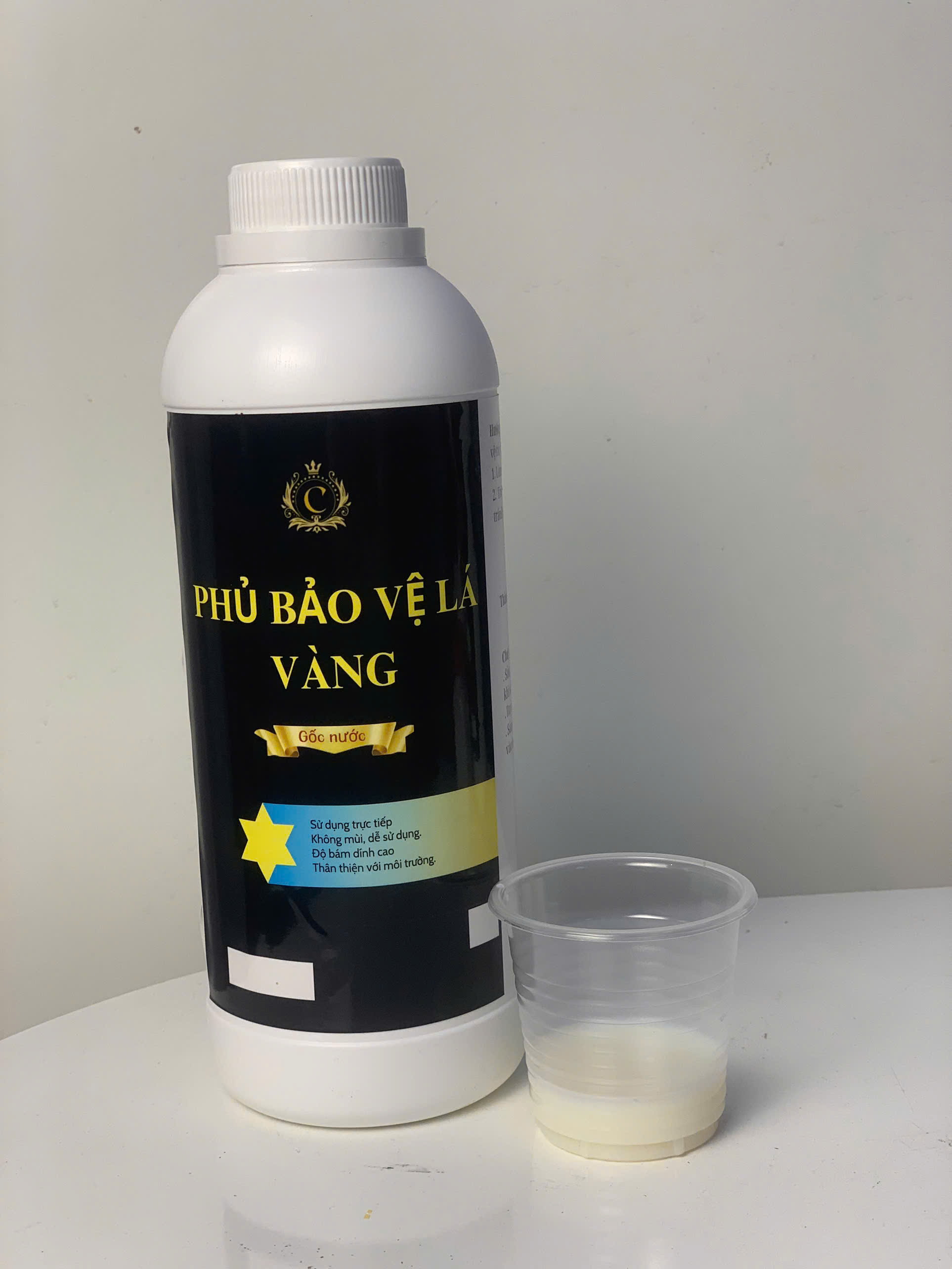 Phủ bảo vệ lá vàng Chaco Gold gốc nước phủ bóng dành cho dát vàng bảo vệ vàng chống xước chống xỉn màu an toàn BV01