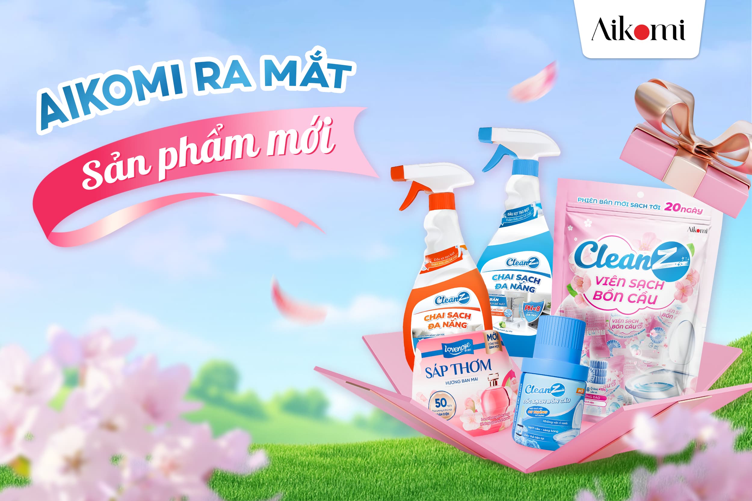 AIKOMI RA MẮT 5 SẢN PHẨM MỚI - GIẢI PHÁP CHĂM SÓC NHÀ CỬA TOÀN DIỆN CHO GIA ĐÌNH VIỆT