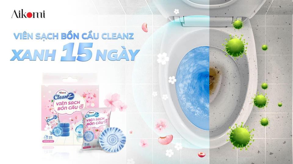Viên sạch bồn cầu Aikomi - Bí mật đằng sau Doanh Thu Kỷ Lục trên TikTok