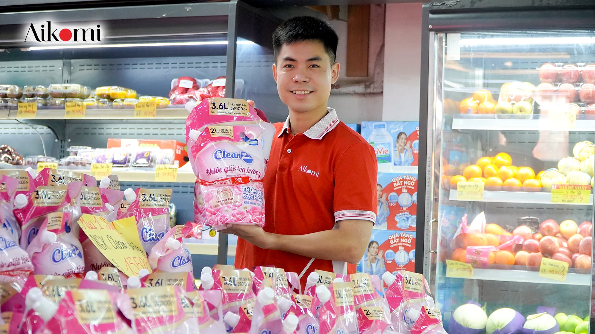 MỪNG KHAI TRƯƠNG TMART LĨNH NAM – AIKOMI TẶNG QUÀ TRI ÂN KHÁCH HÀNG