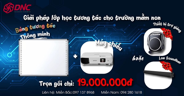 CHẤN ĐỘNG!!! Trang Bị Lớp Học Thông Minh Chỉ Với 19 Triệu