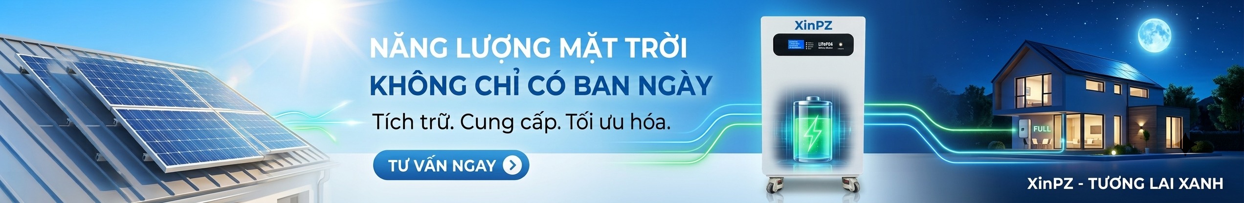 Pin lưu trữ Năng lượng mặt trời