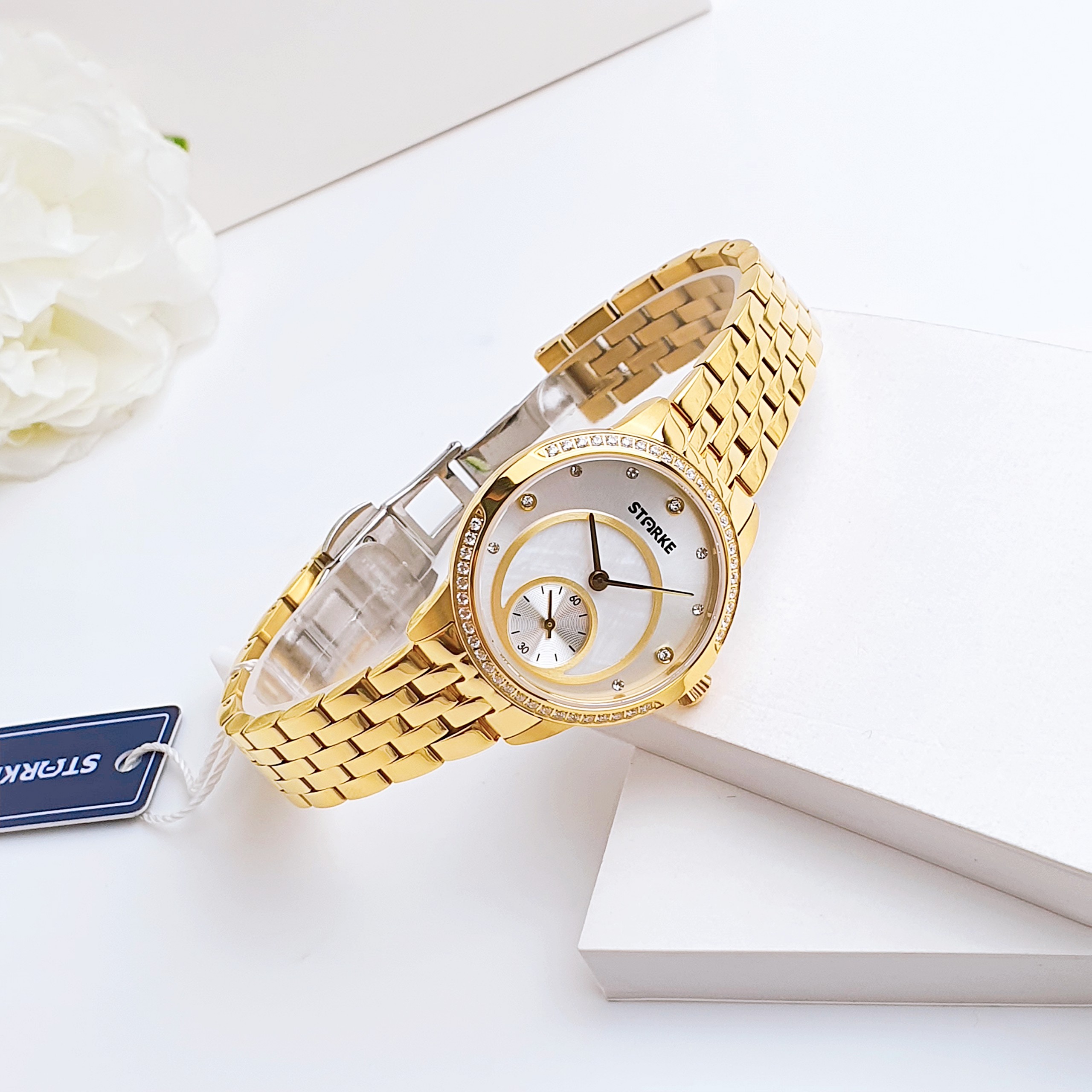 Starke SK103AL _ Mặt trắng vỏ gold
