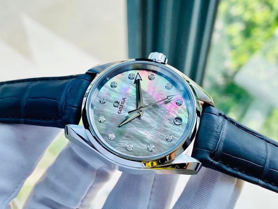 Omega Seamaster Aqua Terra Tahiti Mother of Pearl Dial Watch 231.13.39.21.57.001