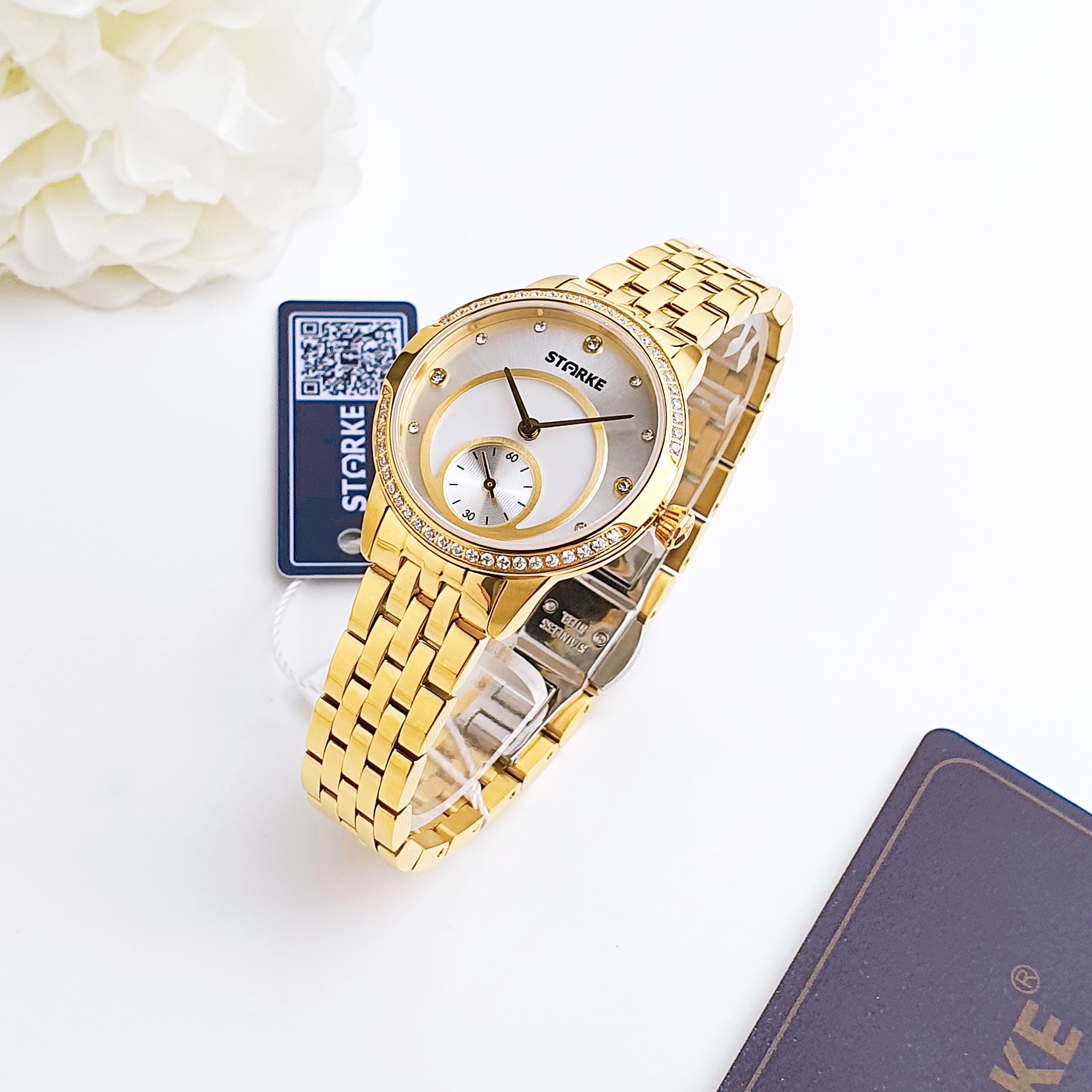 Starke SK103AL _ Mặt trắng vỏ gold
