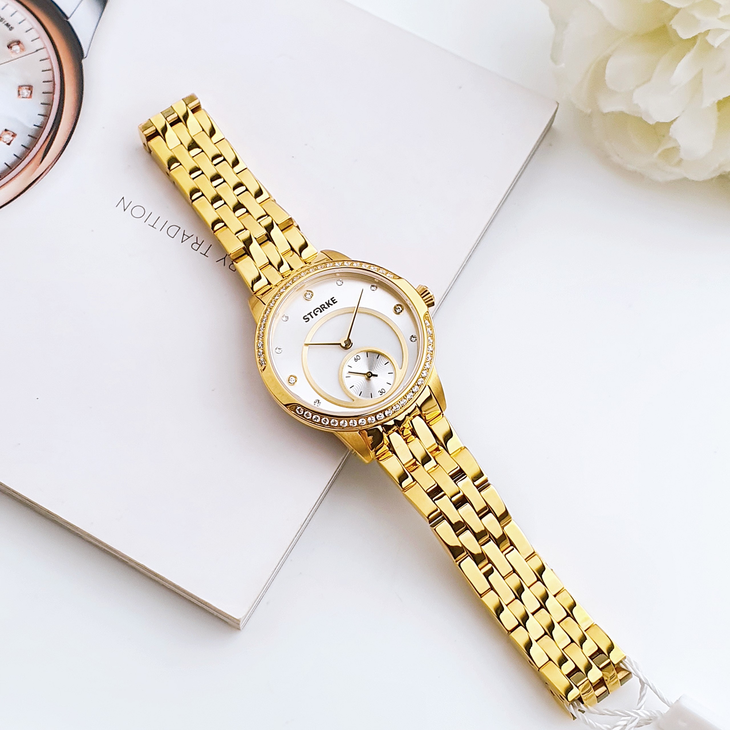 Starke SK103AL _ Mặt trắng vỏ gold