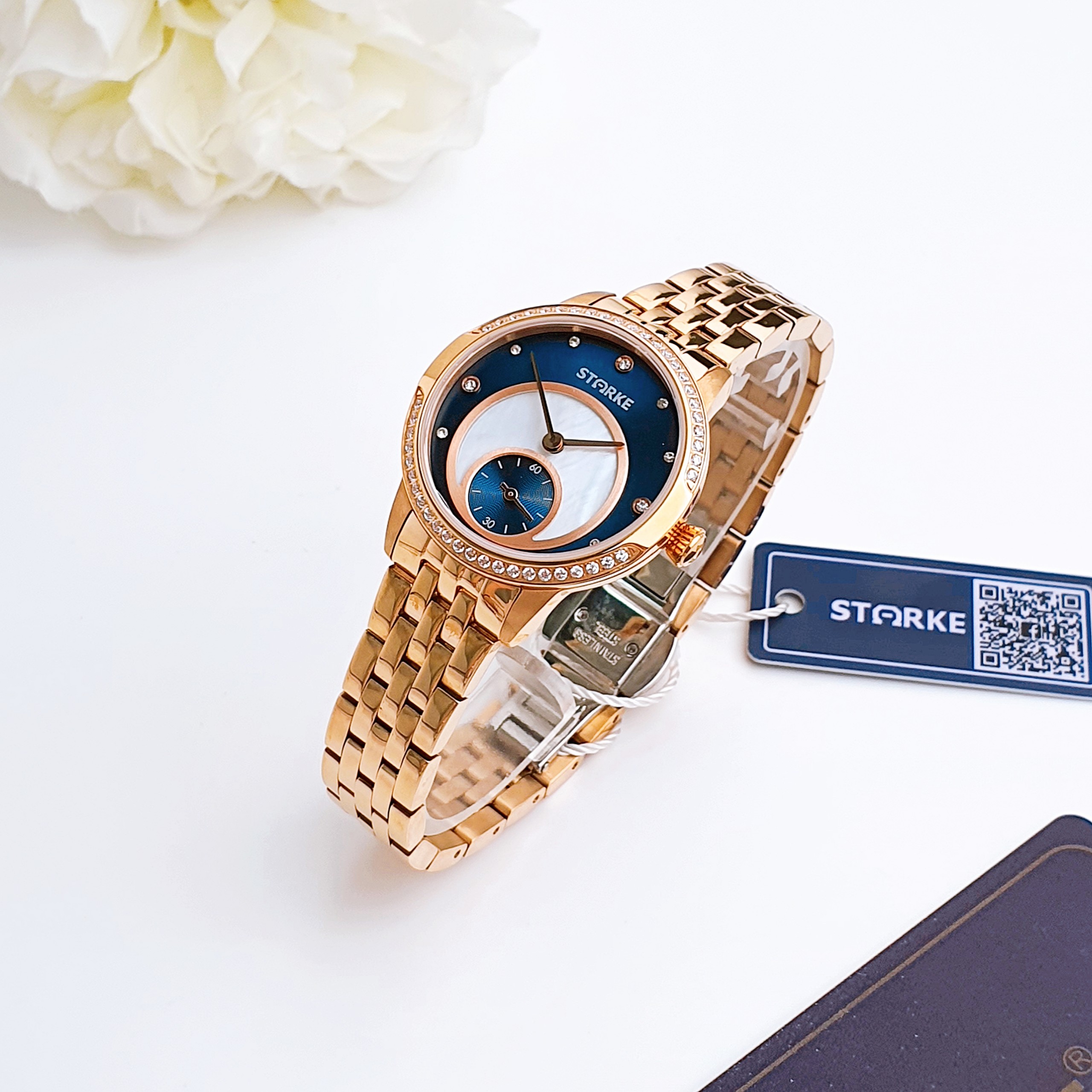 Starke SK103AL _ Xanh dương (Sét kèm dây da)