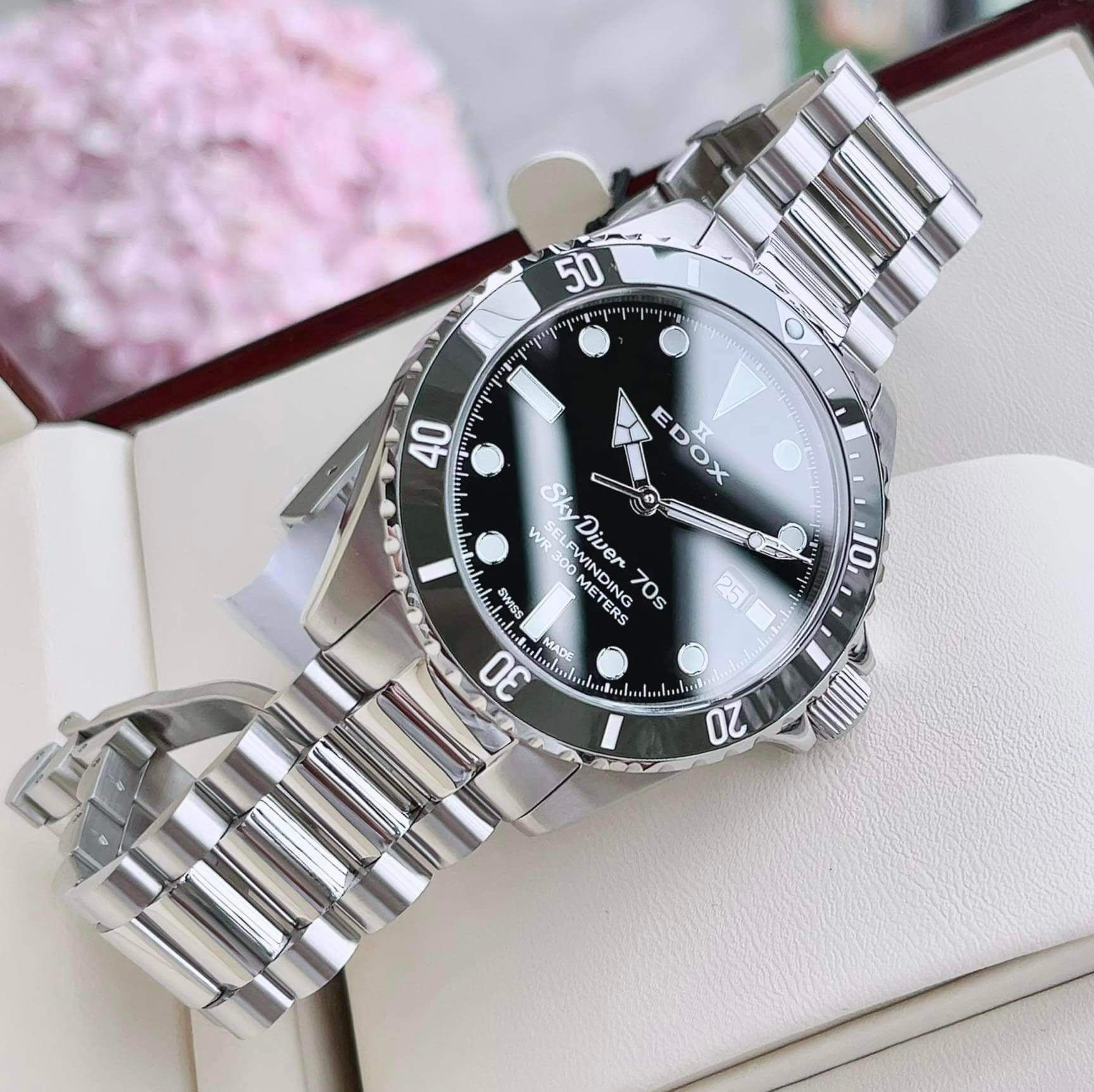 Edox 80115-3VM-NN Size 42