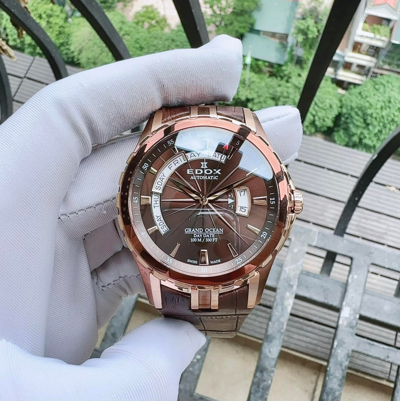 Edox 83006-357BRR-BRIR Size 45