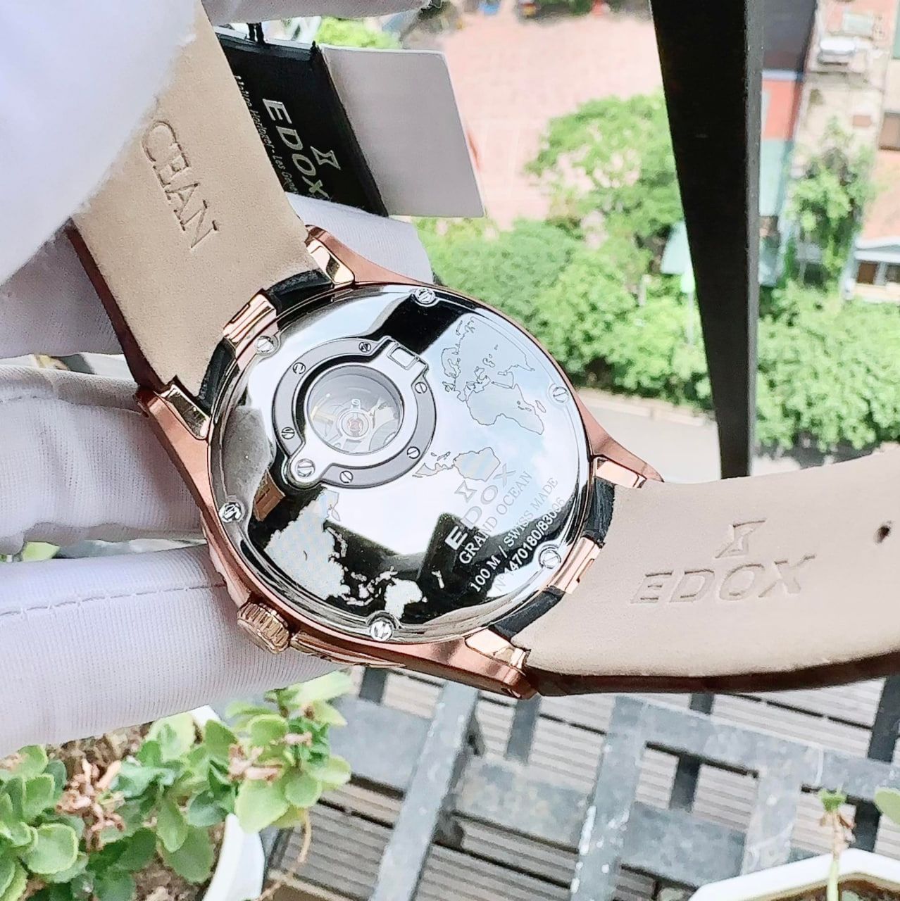 Edox 83006-357BRR-BRIR Size 45