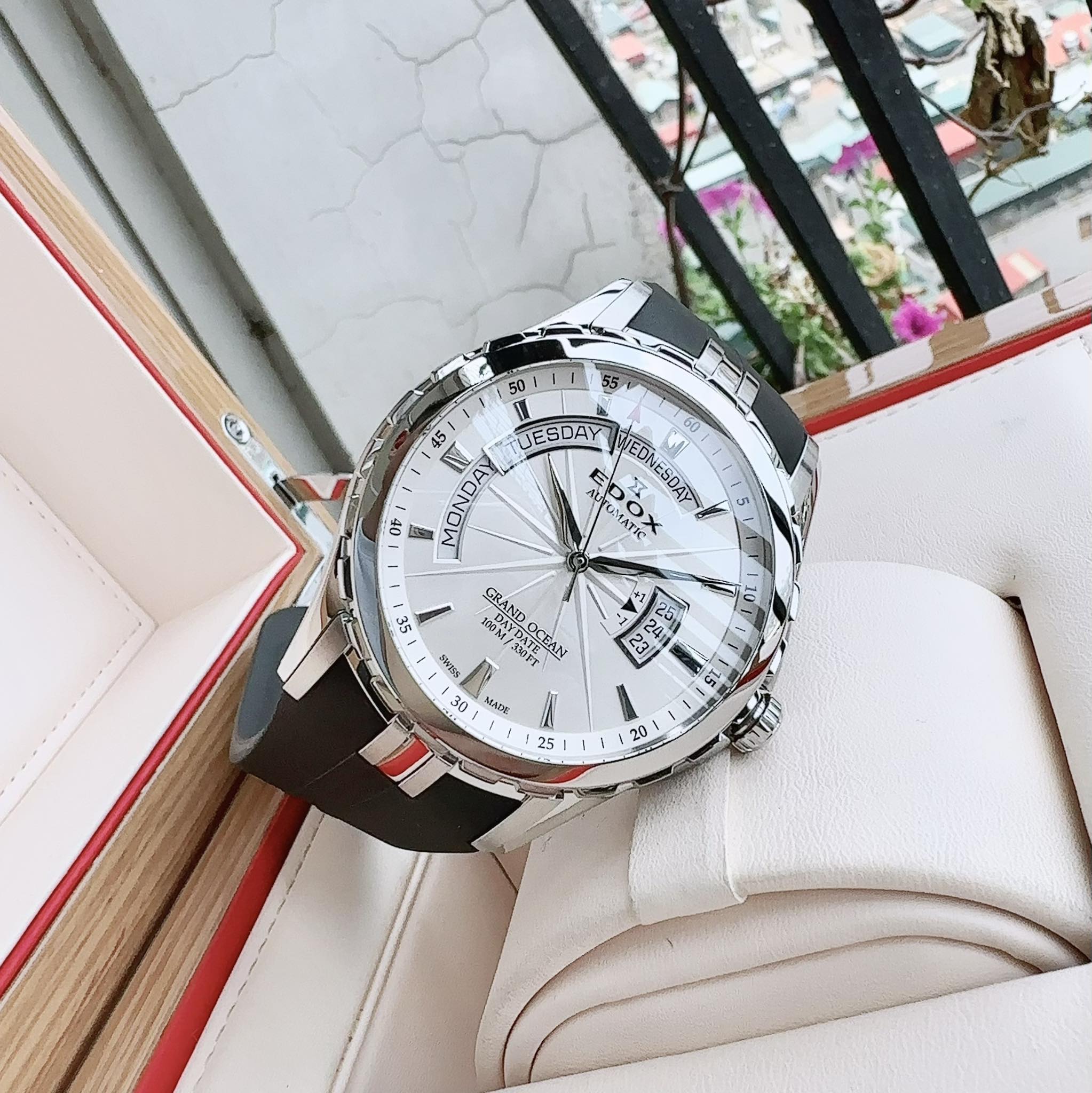 Edox 83006-3CA-AIN Size 45