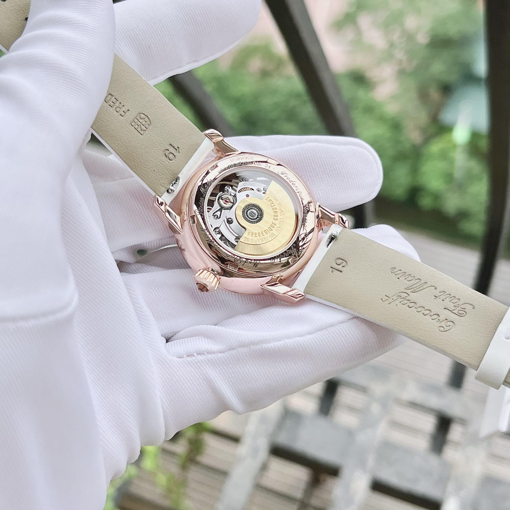 Frederique Constant 310CDHB2PD4 Size 34 - thêm dây trắng